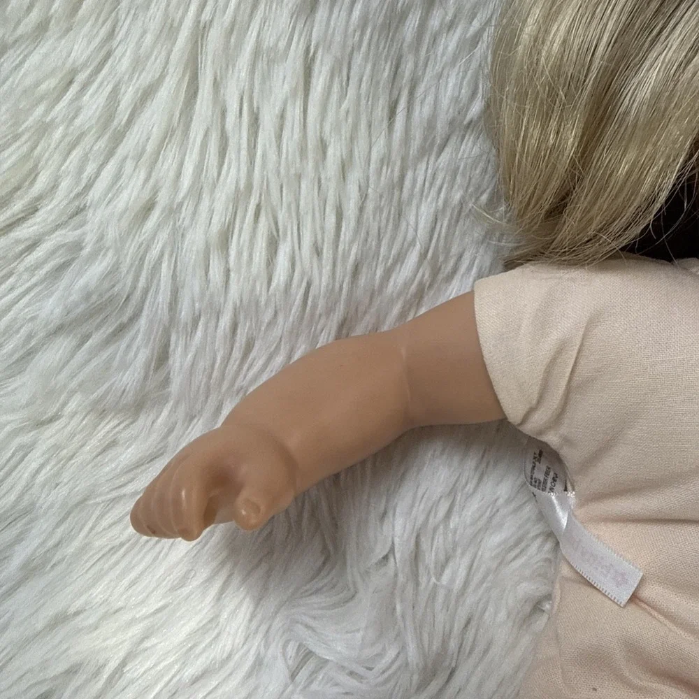 American Girl Bitty Baby Doll Blonde Hair Blue Eyes 2013 Unbranded Outfit